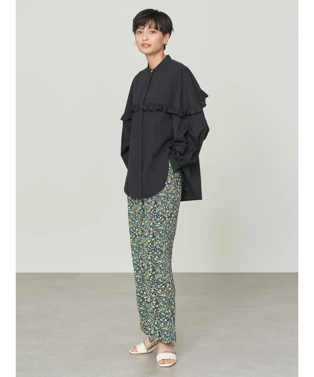 AMERICAN HOLIC フリルバンドカラーシャツ 