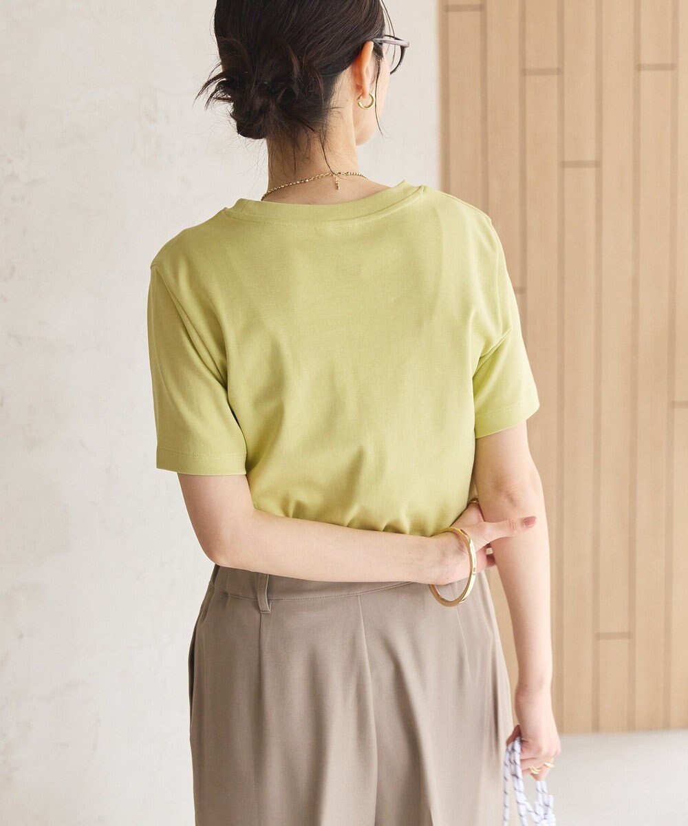 AMERICAN HOLIC きれいめコットンベーシックＴシャツ（５分袖） 