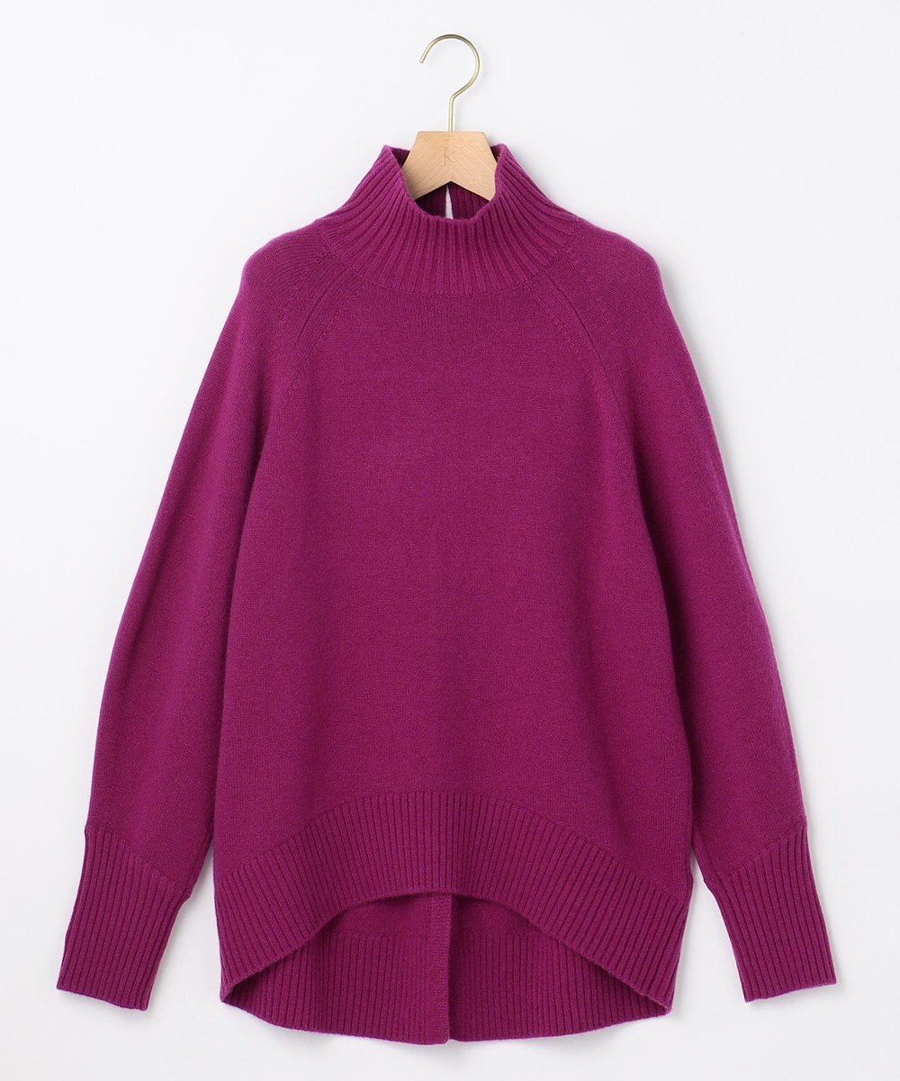 組曲 S ウールカシミヤミックス ロールネックニット 