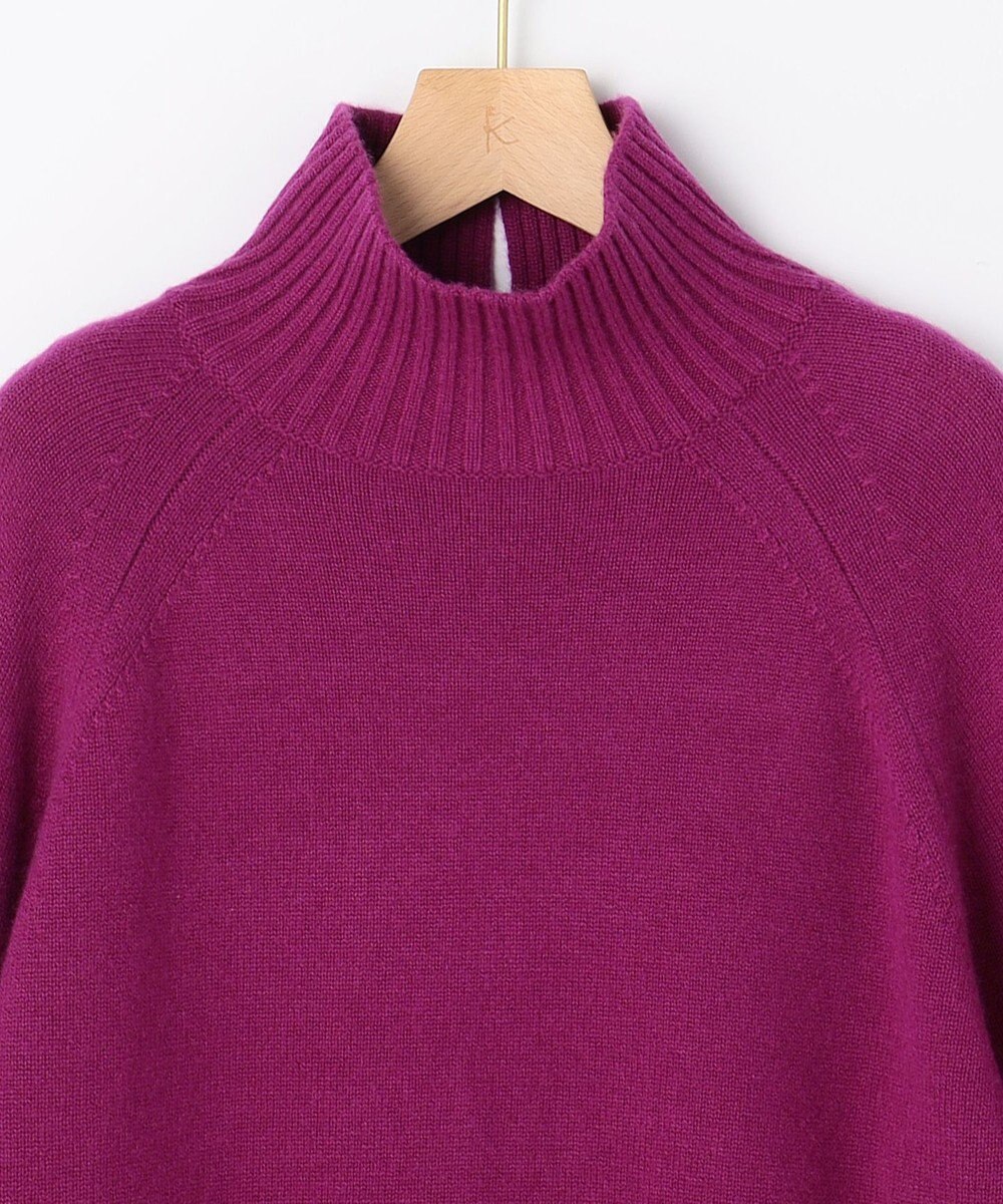 組曲 S ウールカシミヤミックス ロールネックニット 