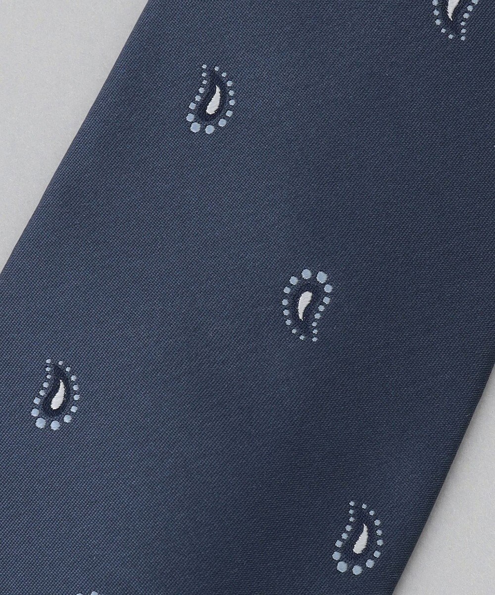 GOTAIRIKU GOTAIRIKU別注【日本製】シルク ネクタイ_ペイズリー小紋柄 