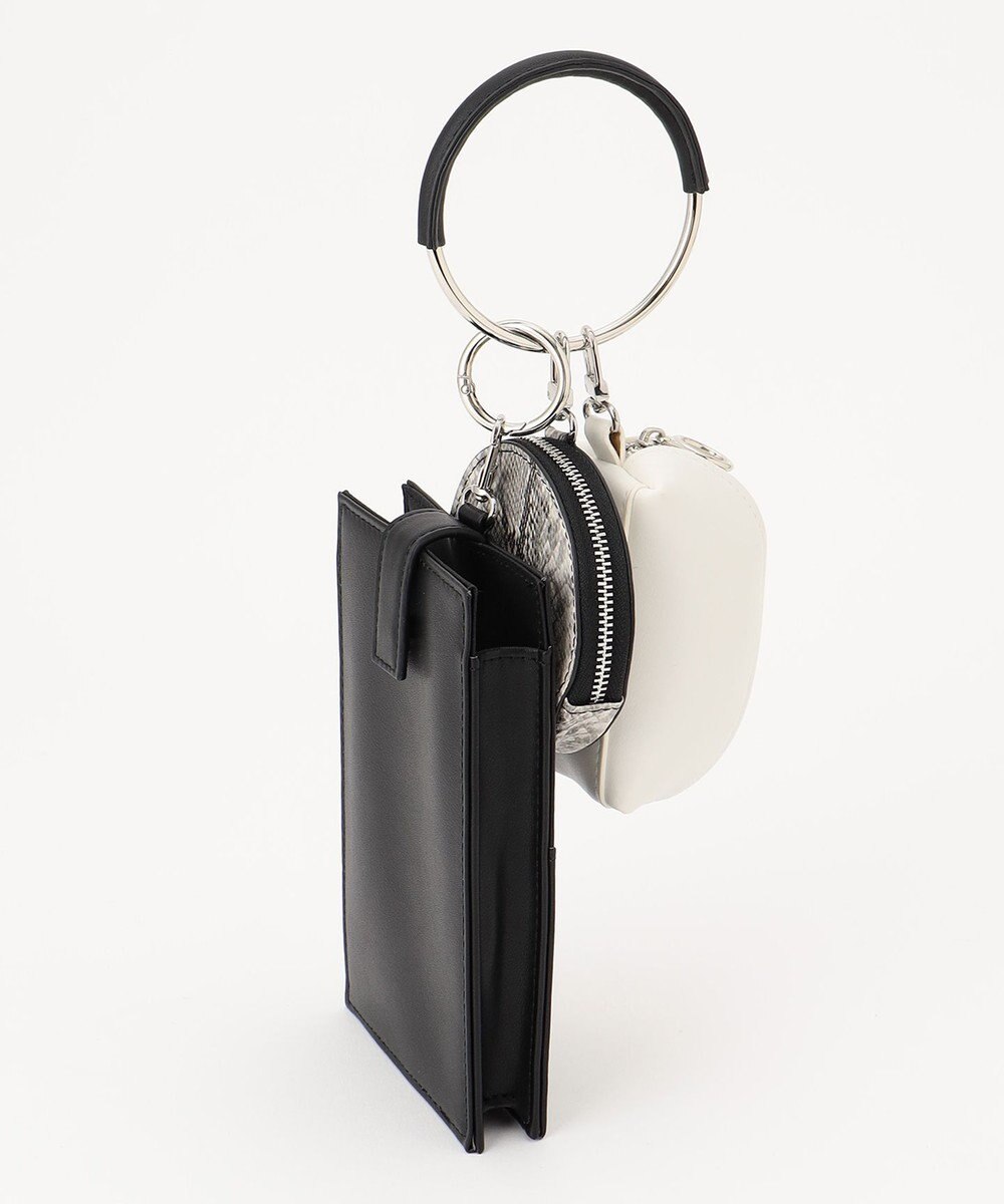 ICB 【人気のためさらに新色追加・全5色展開】 3ピースチャームバッグ 