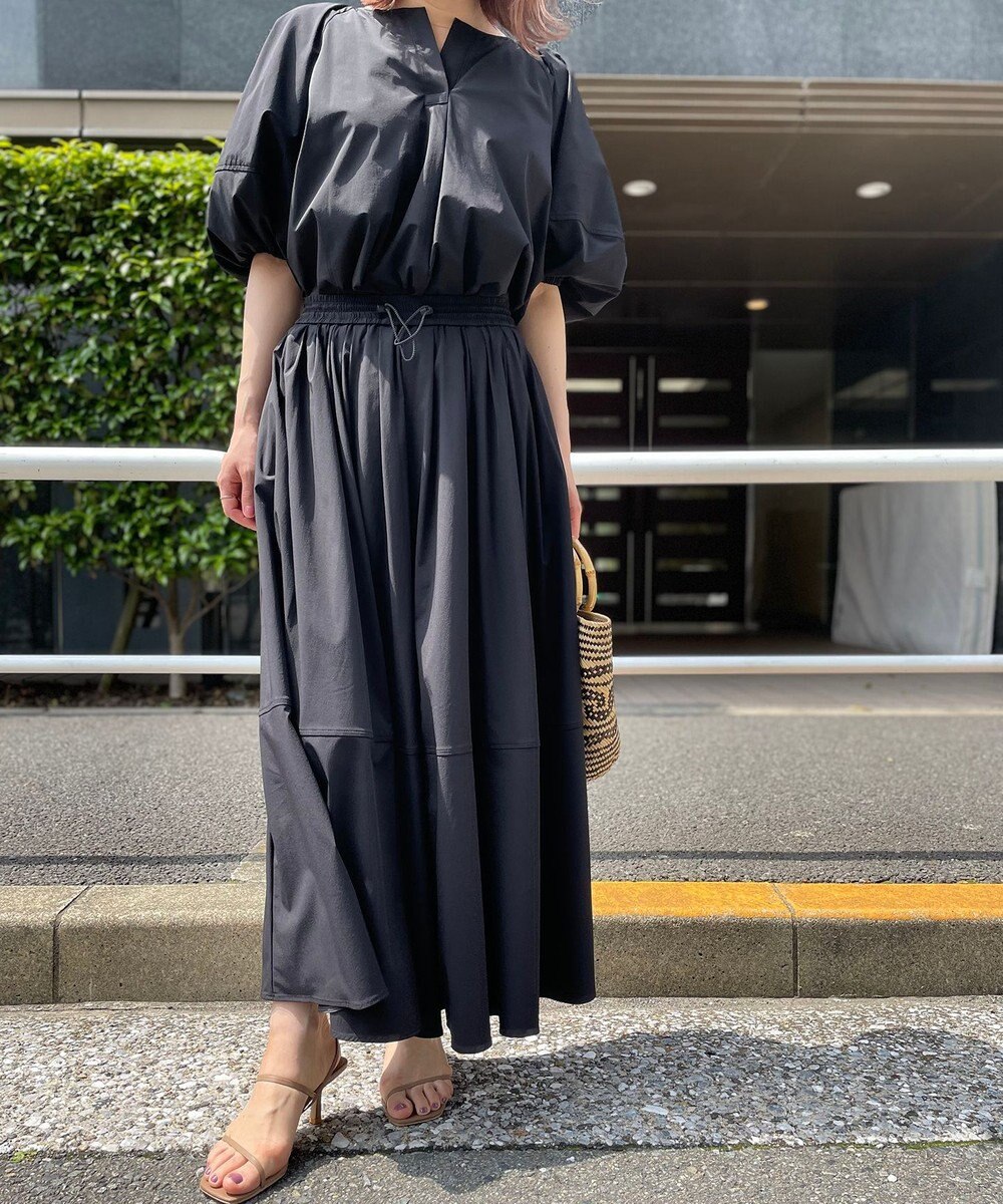 UNFILO 【セレSTORYコラボ】スポ可愛 シャカ楽ストレッチ スカート 