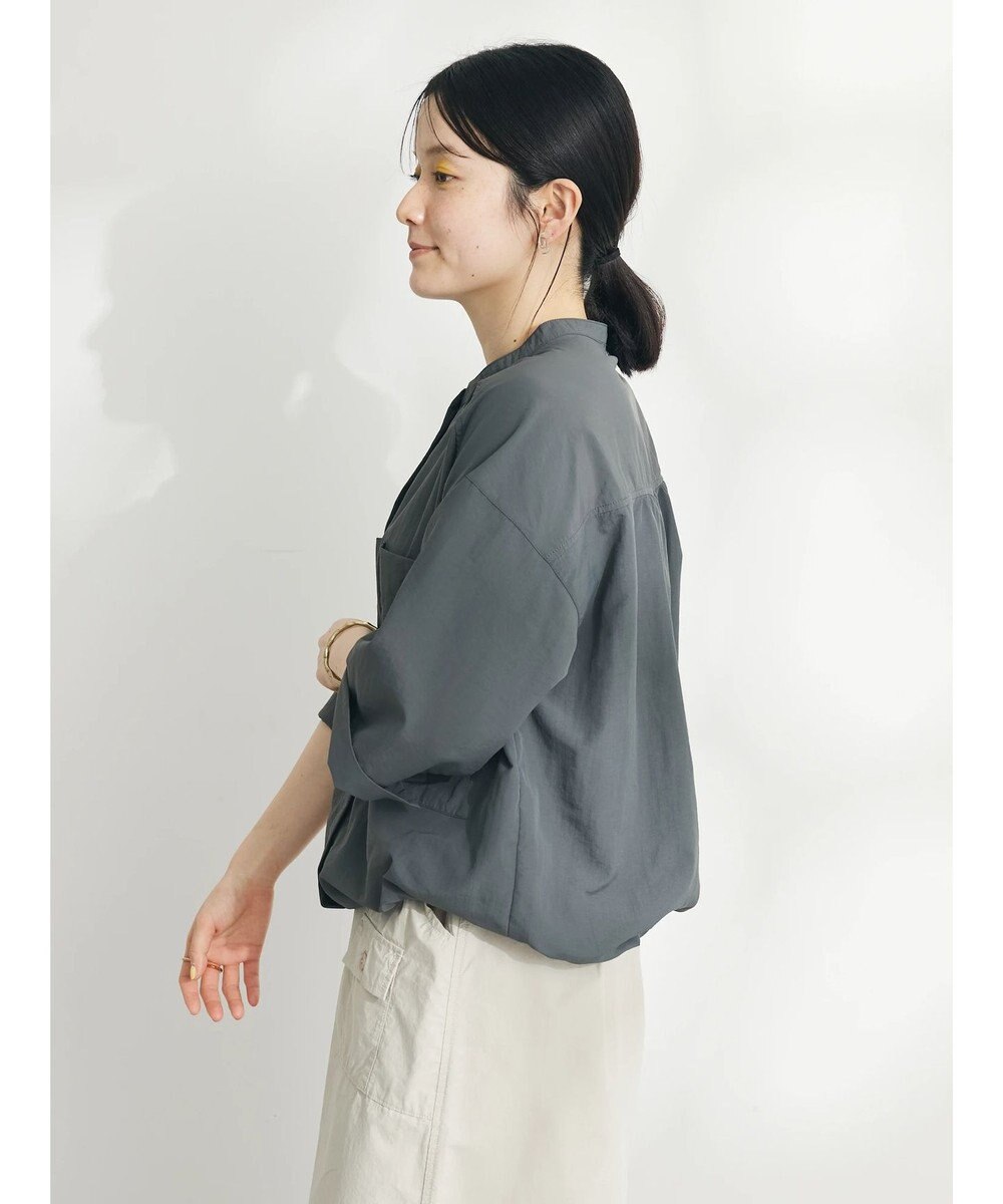 CRAFT STANDARD BOUTIQUE ＢＩＧポケットナイロンブラウス 