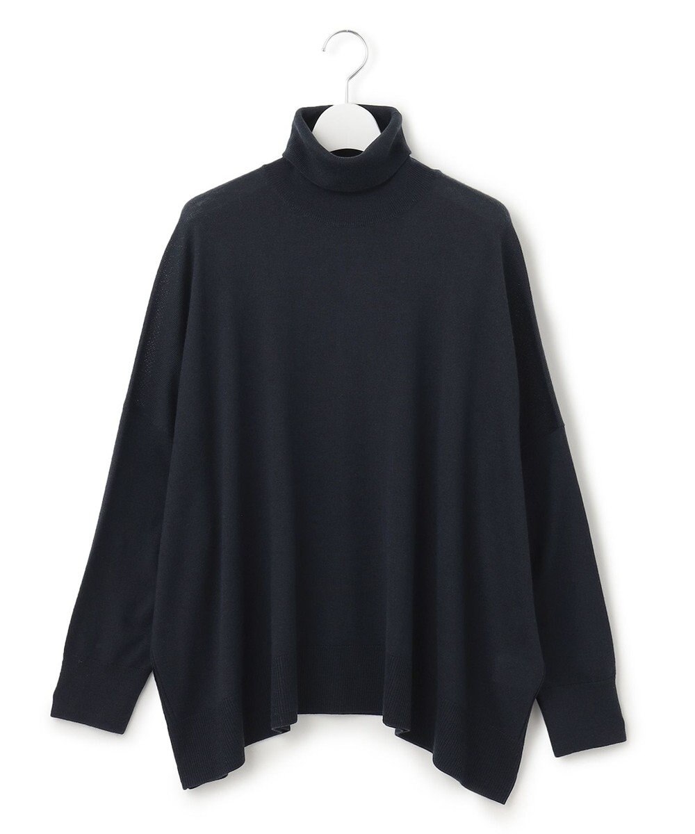 23区 【洗える】ウールブレンド タートルネック ニット 