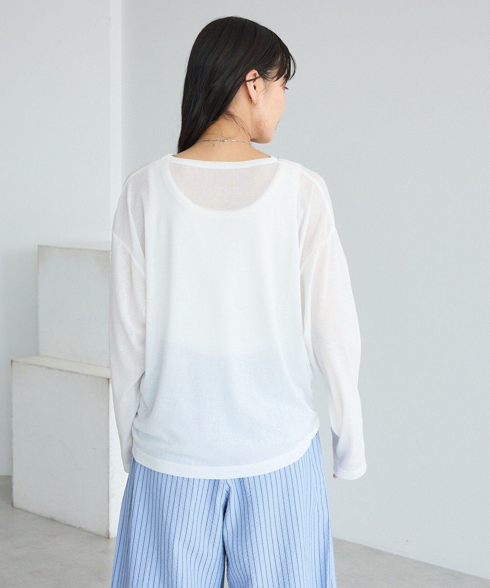 CRAFT STANDARD BOUTIQUE フラワープリントシアーロンTee 