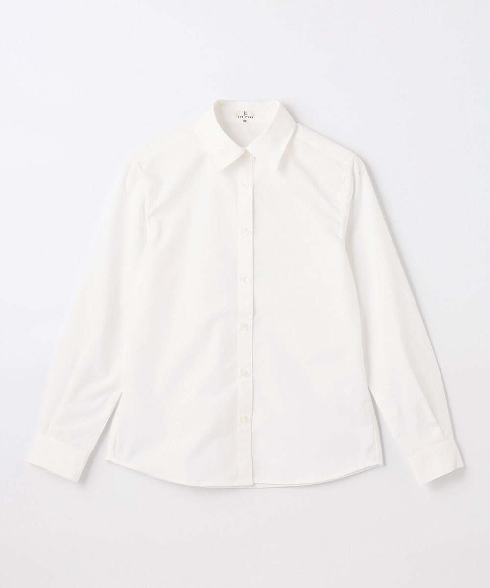 組曲 KIDS 【150-170㎝】リボン付き ブラウス 