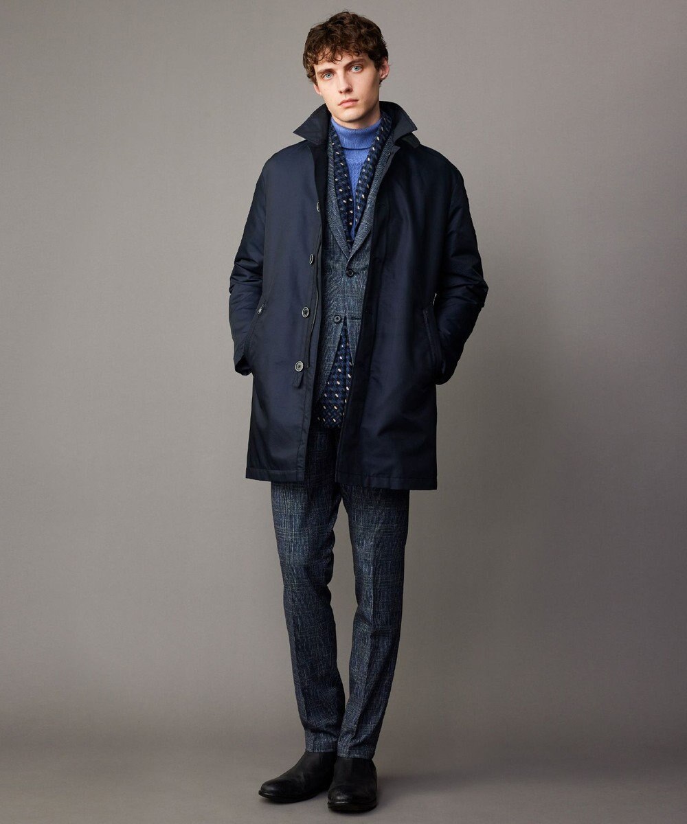 JOSEPH ABBOUD 【ストレッチ/セットアップ/弱撥水】フランネル ジャージ パンツ 