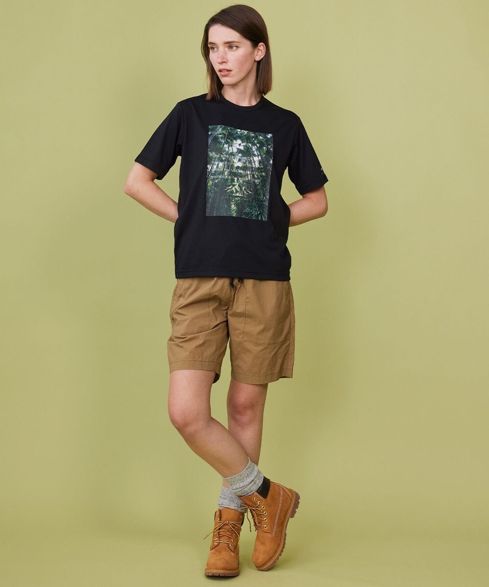 JOSEPH ABBOUD MOUNTAIN 【吸水速乾/消臭性】デオドライ天竺 フォトプリント Ｔシャツ 