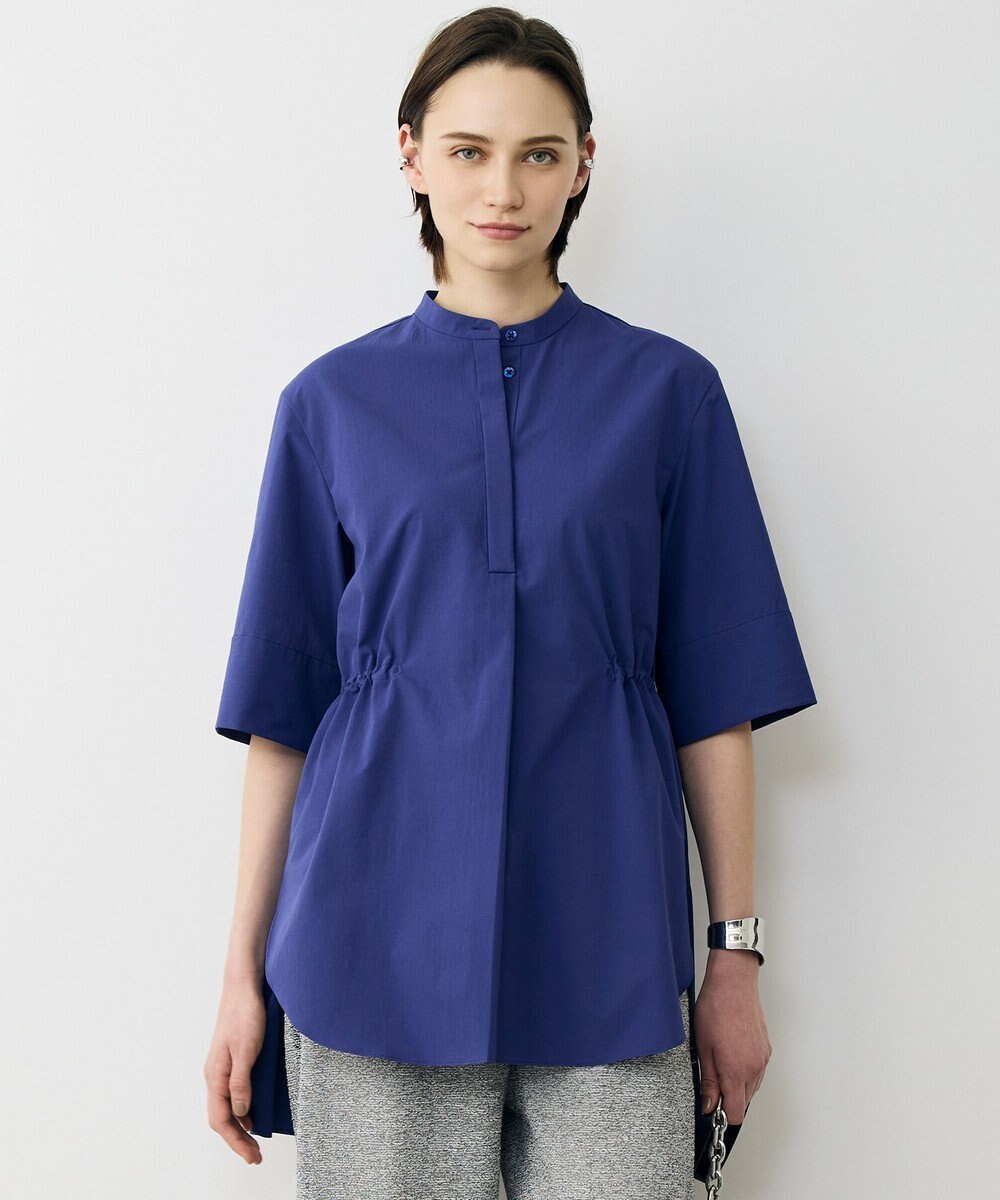 ICB 【先行予約】 ヴィンテージスパンブロード デザインブラウス 