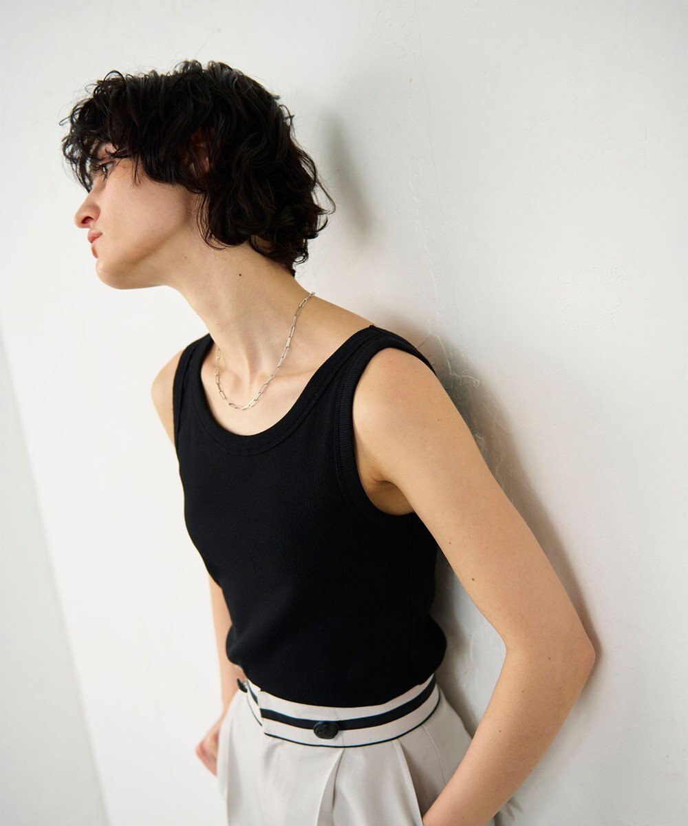 GRACE CONTINENTAL テレコノースリーブ 