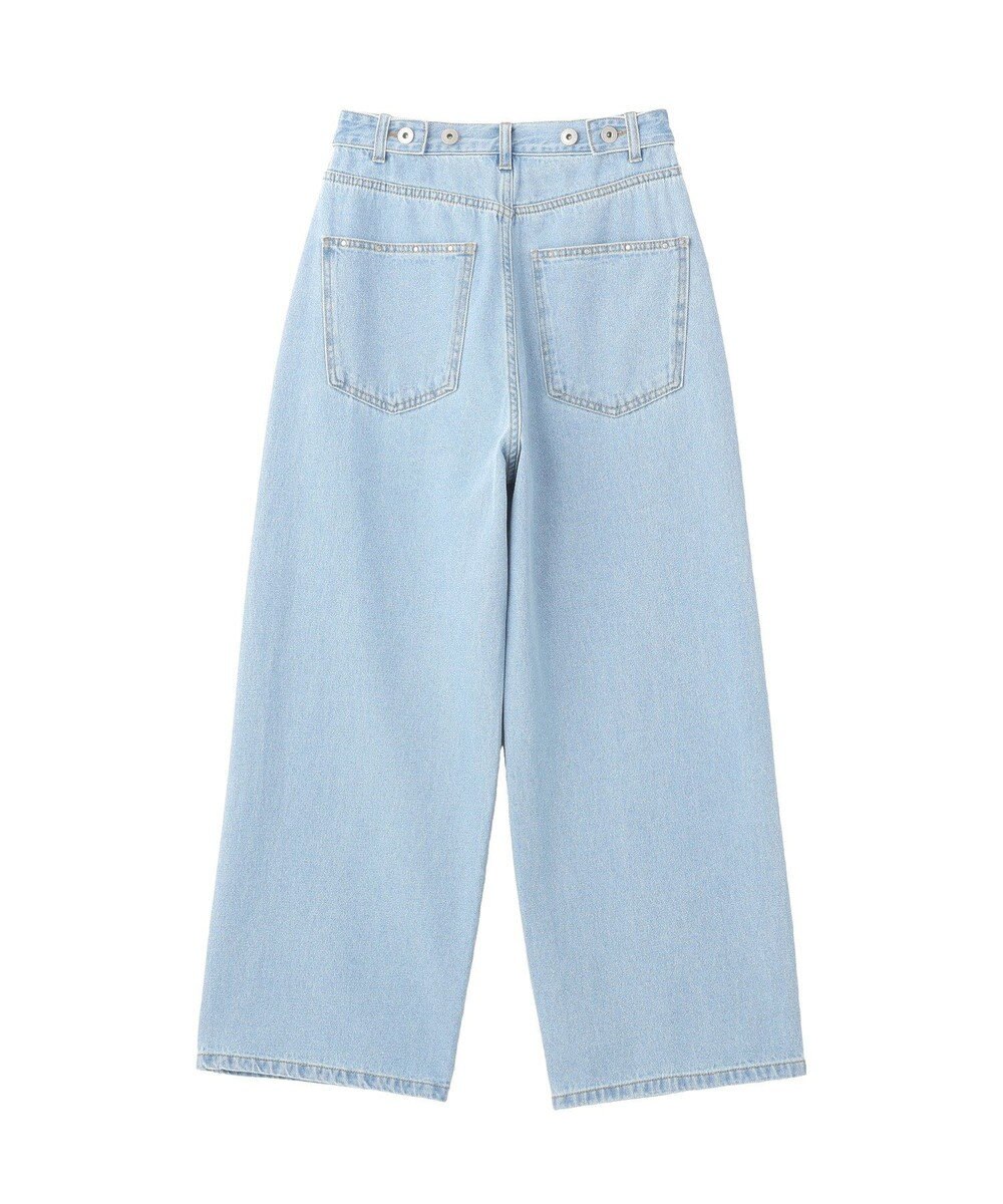 earth music&ecology スタッズデニムパンツ 