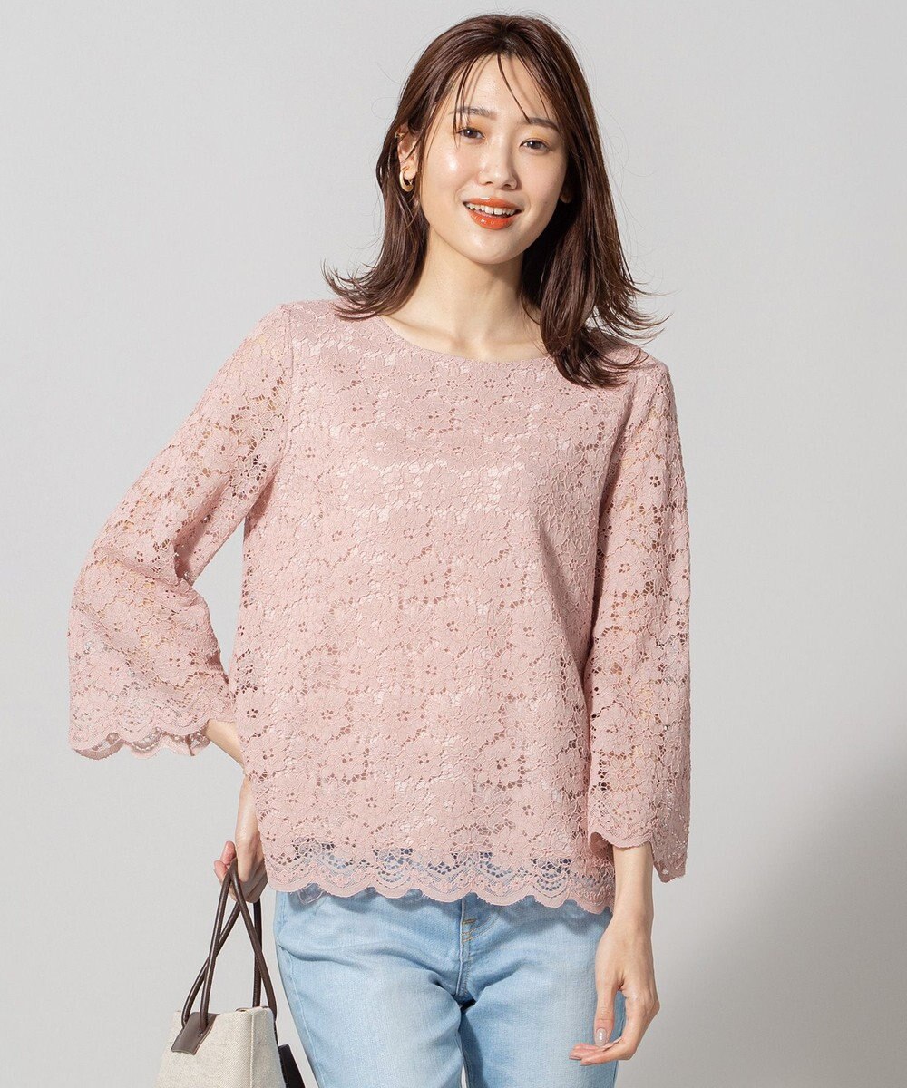 前後着用ok フローラル コードレース カットソー 組曲ファッション通販 公式通販 オンワード クローゼット