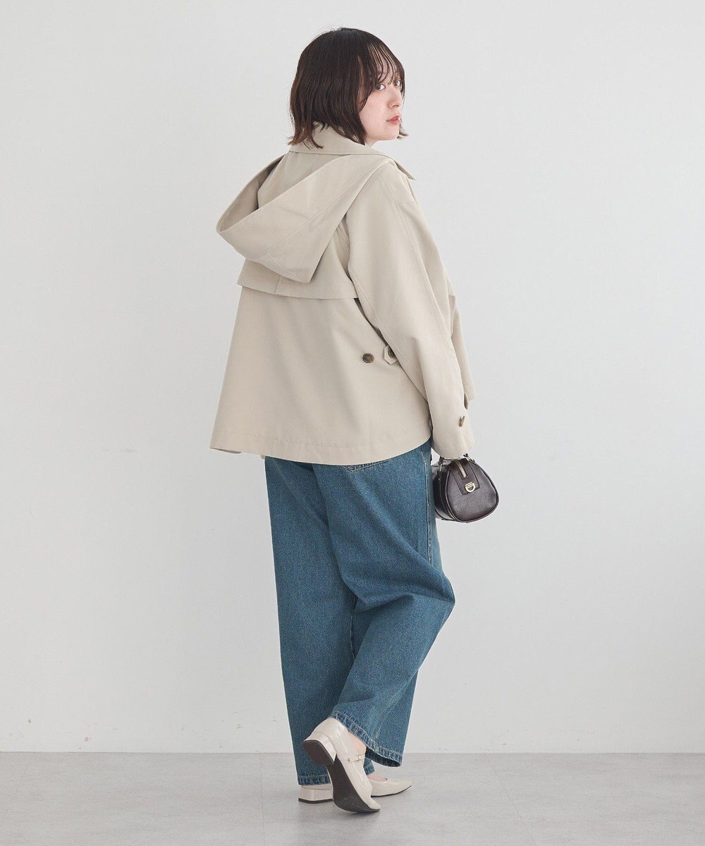 earth music&ecology スタッズデニムパンツ 