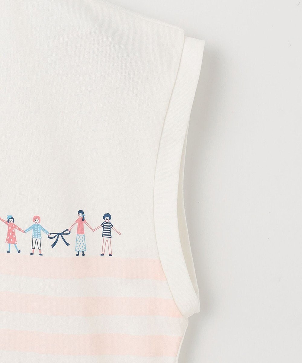 組曲 KIDS 【150-160㎝】【UVケア】グリーンバンド Tシャツ 