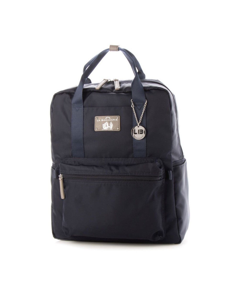 LA BAGAGERIE 10ポケット持ち手付きリュック Lサイズ 