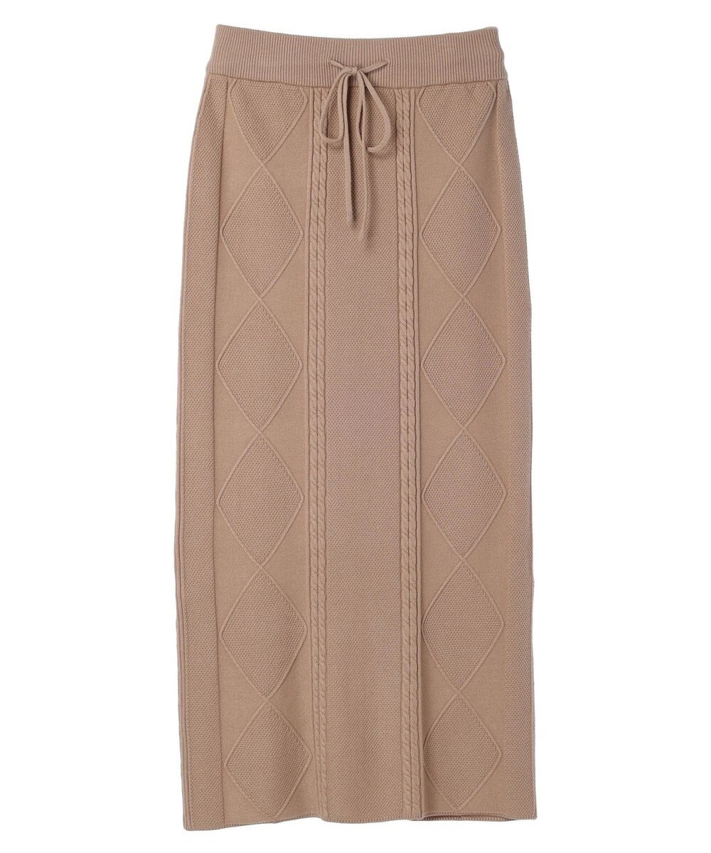 Green Parks ケーブルニットスカート 