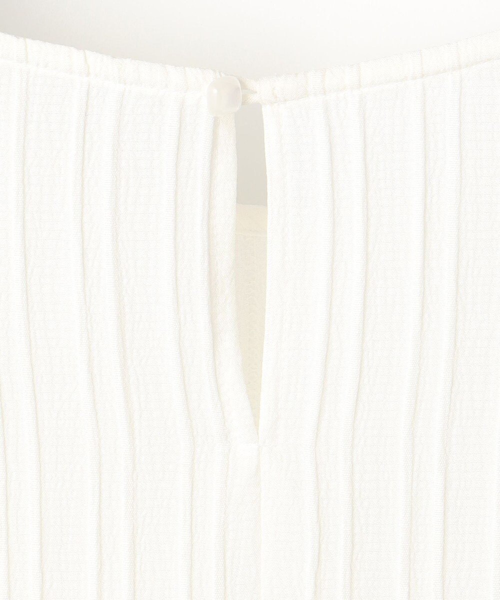 ANY SIS S 【洗える】ジャガードペプラム ブラウス 