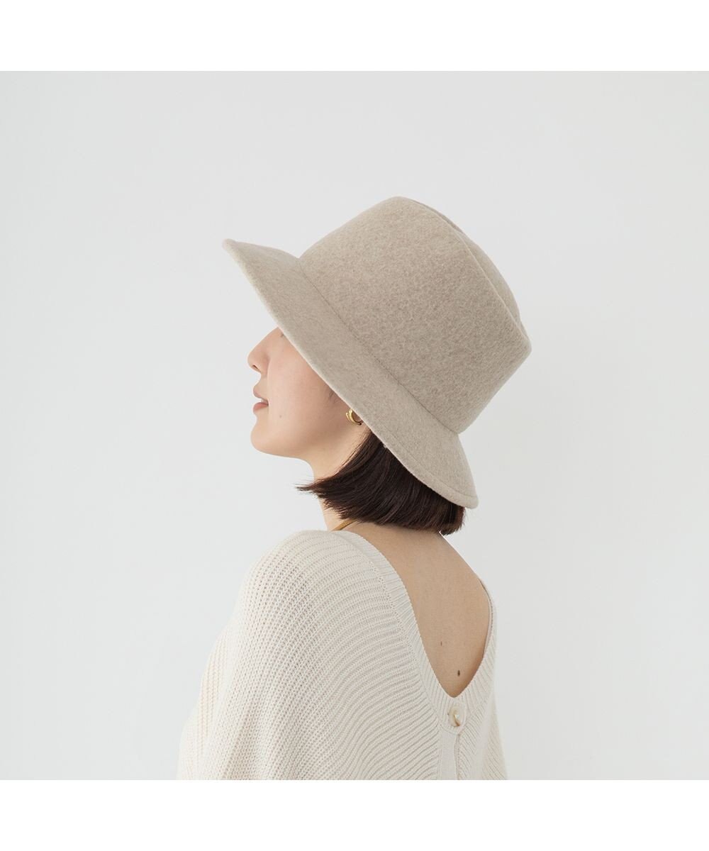 林八百吉商店 Jin no beat shi te cassie　ツバ広マニッシュバスクセラー 