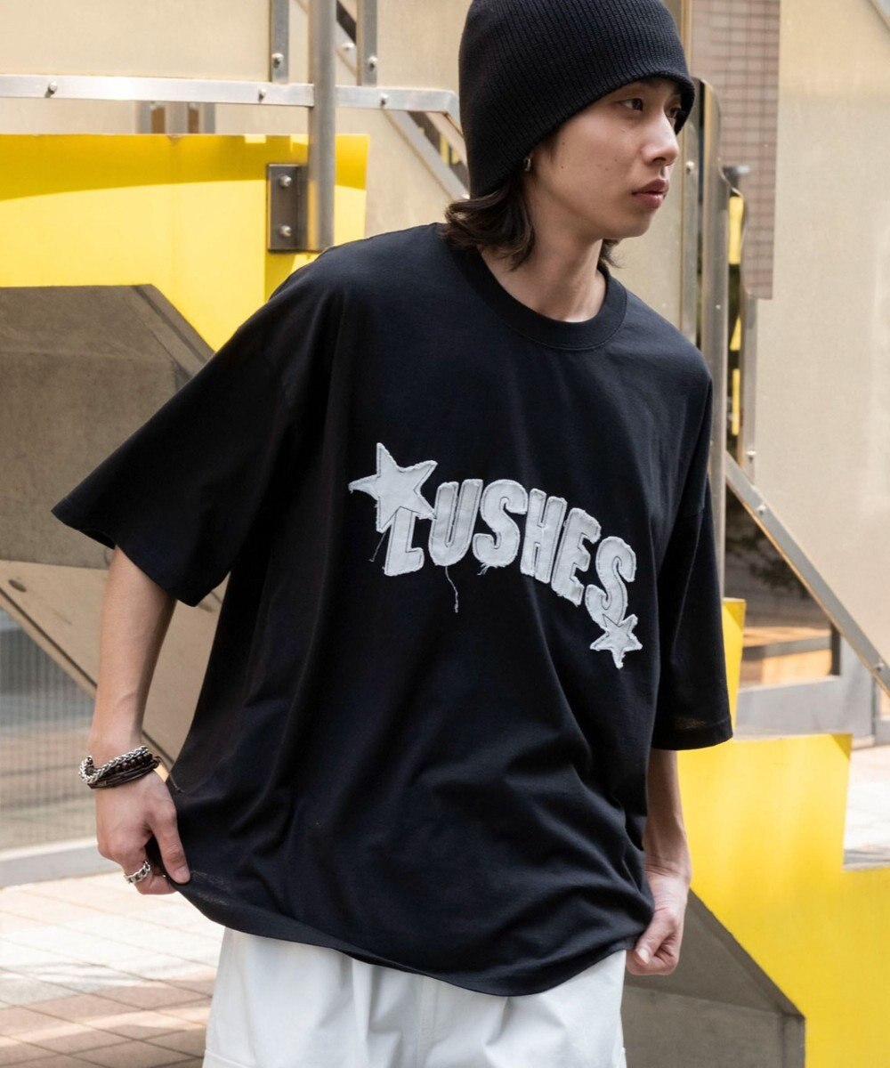 WEGO ダメージアップリケグラフィックT（SS） 