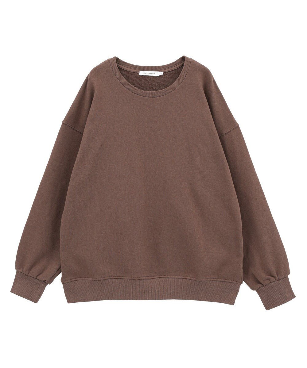 AMERICAN HOLIC バックギャザー裏毛プルオーバー 