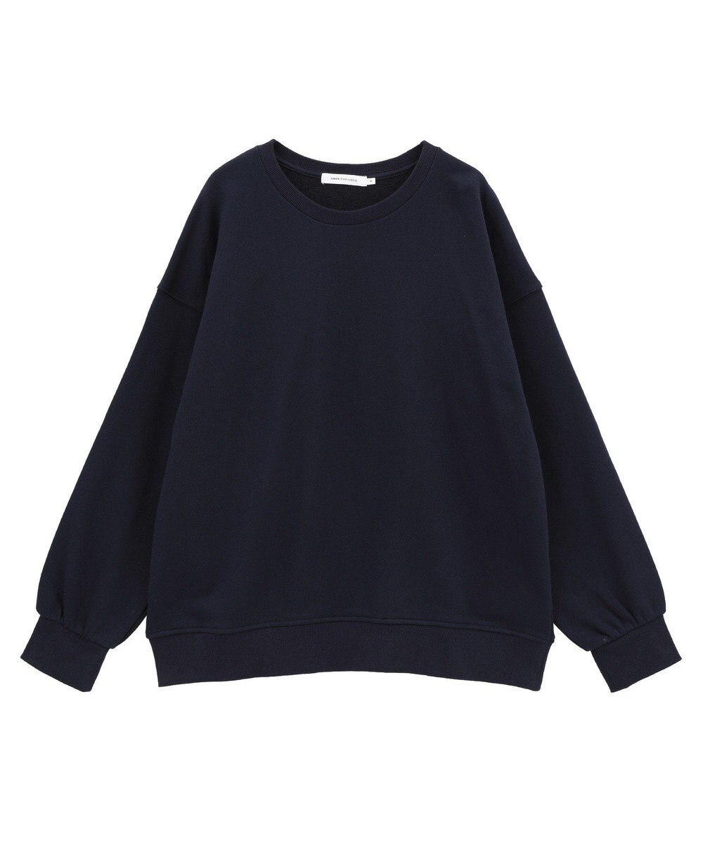 AMERICAN HOLIC バックギャザー裏毛プルオーバー 