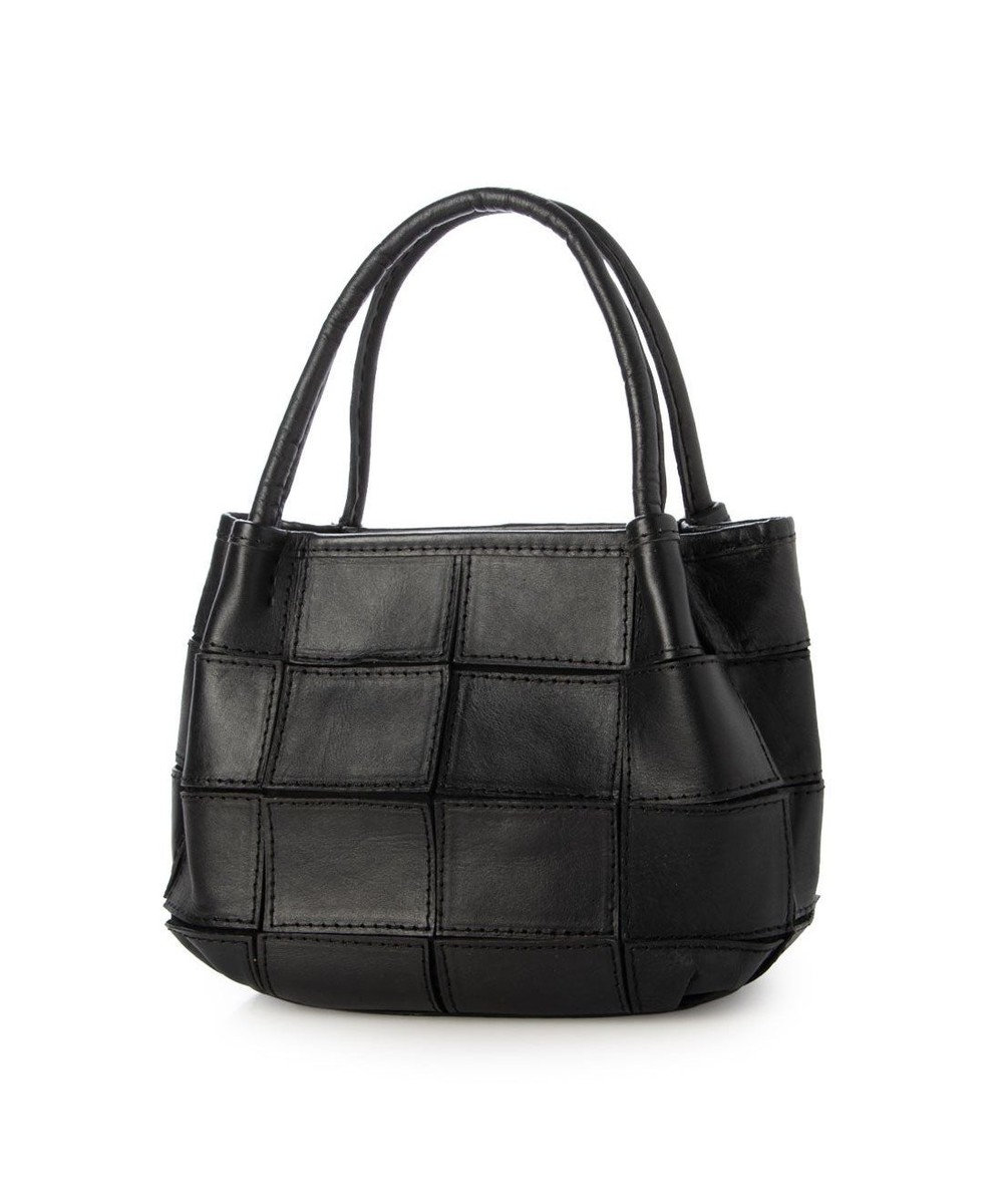 UNBILLION ピークスピーク PEAKSPEAK / 牛革パッチワーク・フラップトートS 