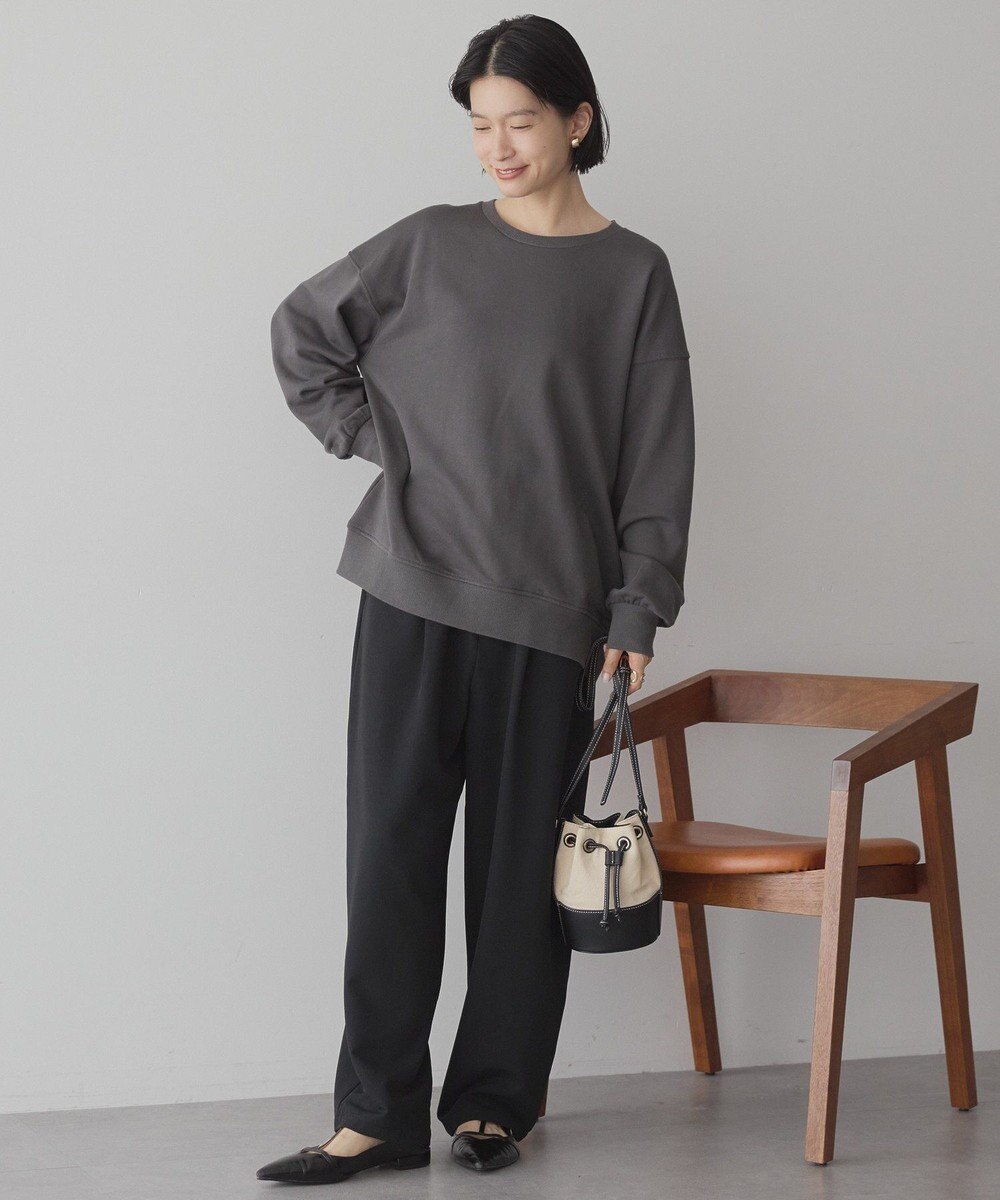 AMERICAN HOLIC バックギャザー裏毛プルオーバー 