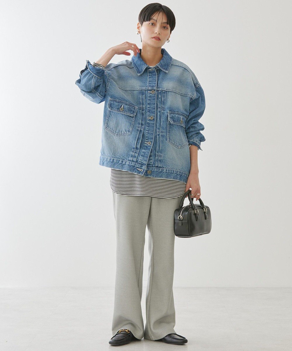 AMERICAN HOLIC 針抜きリブパンツ 