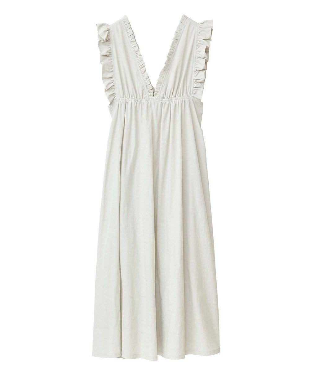 Green Parks ■ＥＳＣＡＲ　フリルＶネックワンピース 