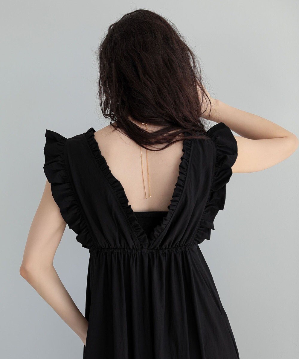 Green Parks ■ＥＳＣＡＲ　フリルＶネックワンピース 