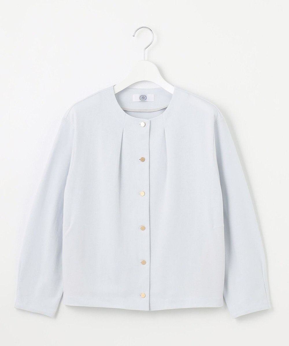 J.PRESS LADIES ハイゲージポンチ カーディガン 