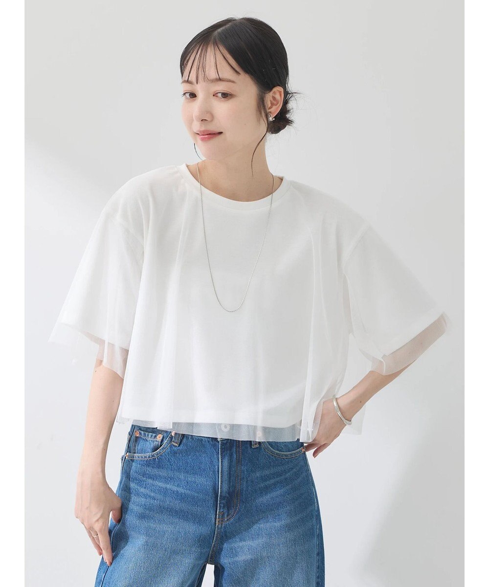 earth music&ecology チュールドッキングＴＥＥ 