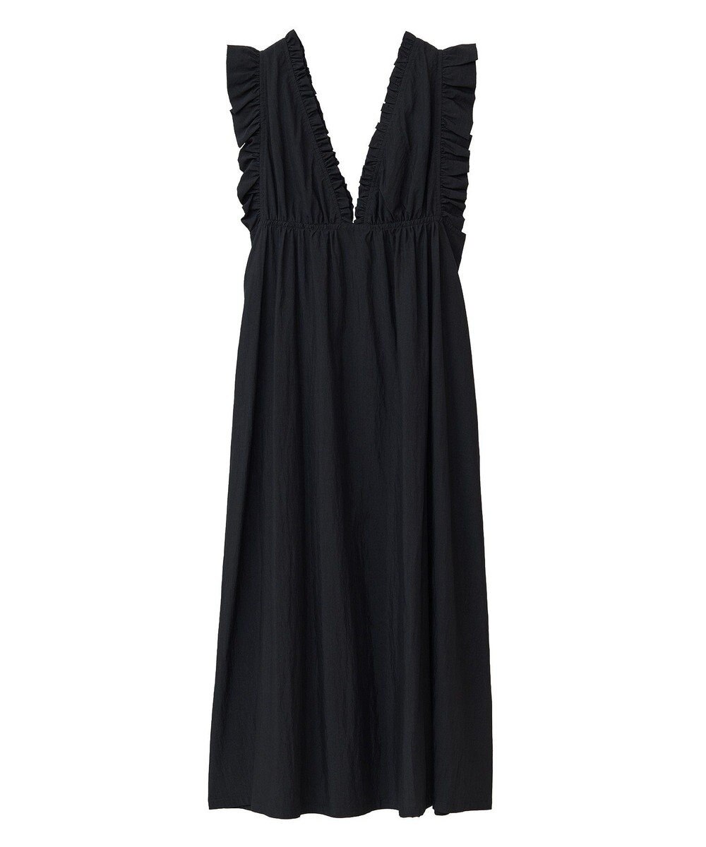 Green Parks ■ＥＳＣＡＲ　フリルＶネックワンピース 