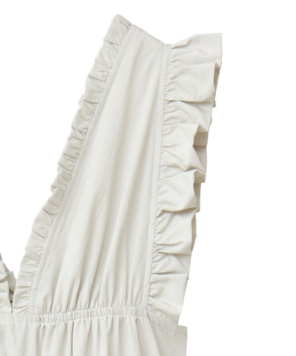 Green Parks ■ＥＳＣＡＲ　フリルＶネックワンピース 