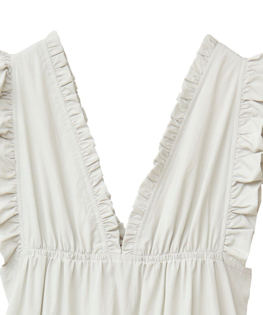 Green Parks ■ＥＳＣＡＲ　フリルＶネックワンピース 