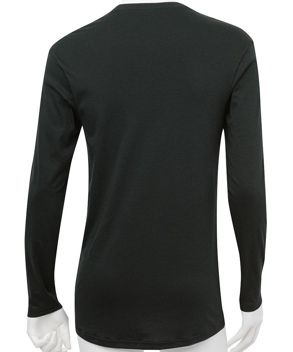 WACOAL MEN WACOAL MEN あったかインナー クルーネック 10分袖 綿100％ 保温性 やわらかさが続く 静電気が起こりにくい 毛玉になりにくい 後裾長め設計 WL6102 /ワコールメン 