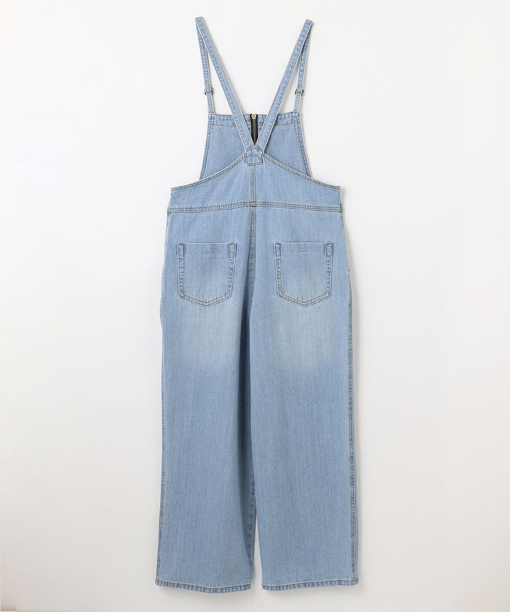 ANY L 【洗濯機可】デニムサロペット 