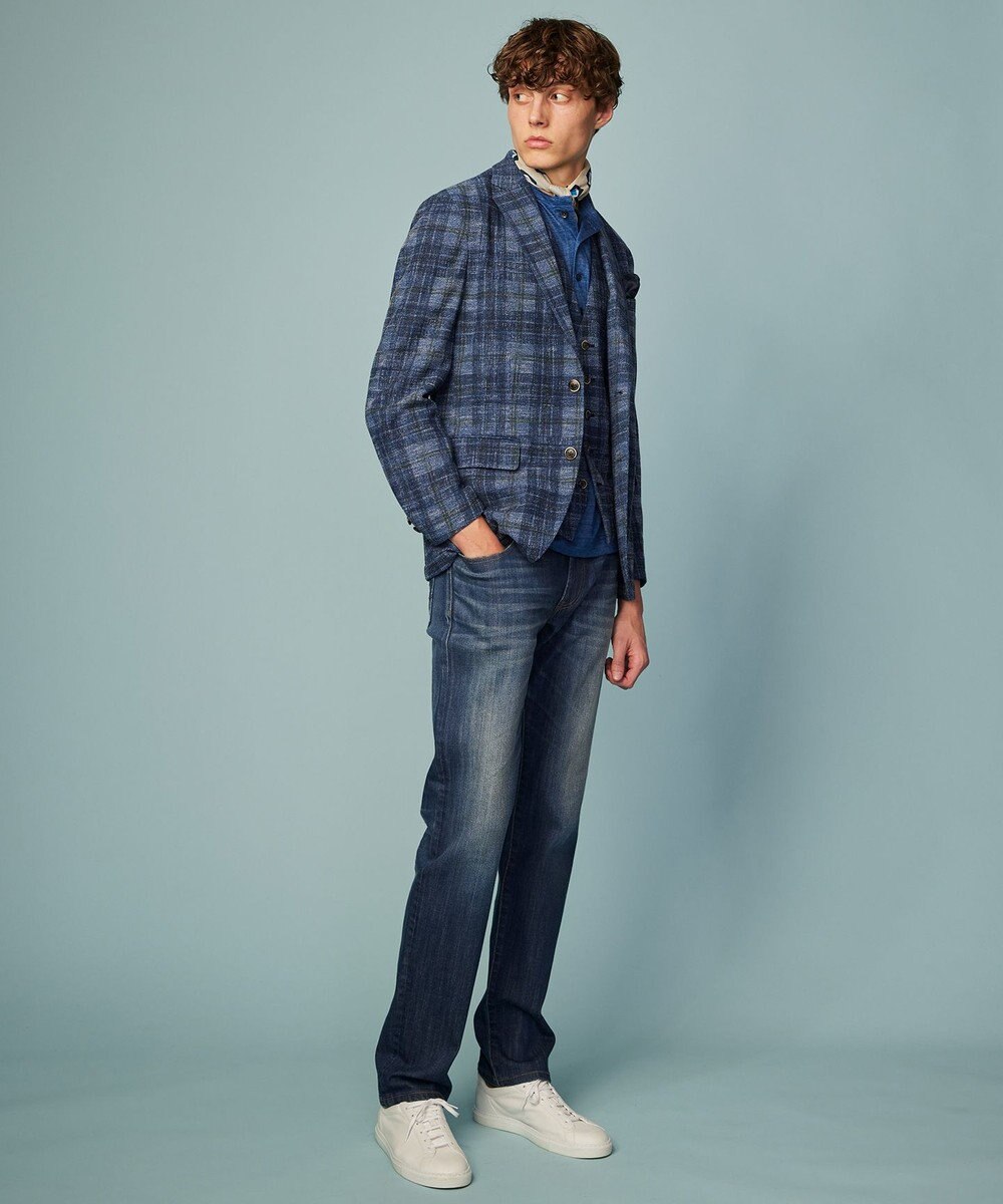 JOSEPH ABBOUD 【キングサイズ・サスティナブル加工/ストレッチ】 オゾンストレッチ デニム 