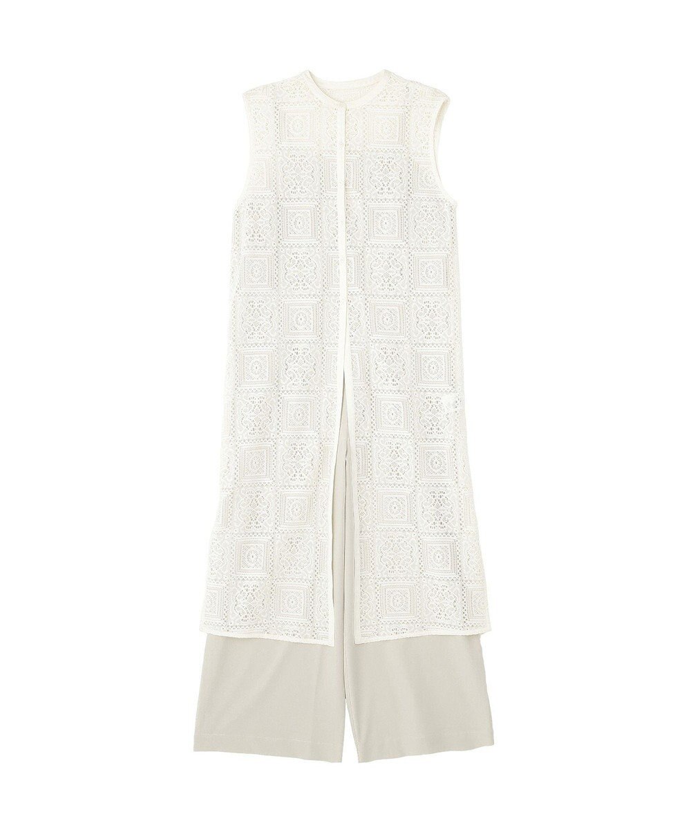 AMERICAN HOLIC 【2点セット】ロングレースジレ+サロペット 