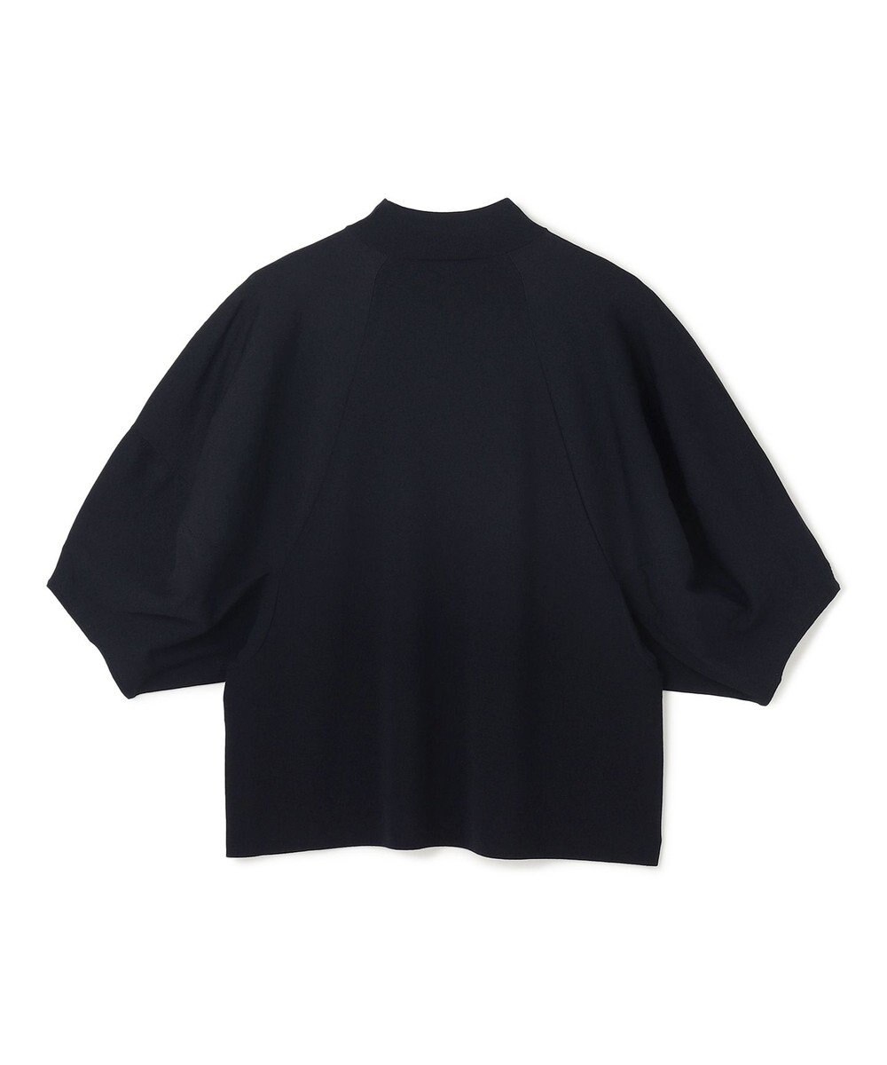 BEIGE， 【洗える】NADIA / ボリュームスリーブ半袖ボトルネックニット 