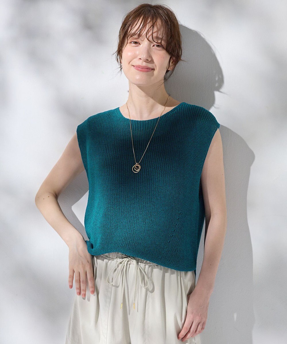 ANY L ギマノースリーブニット 