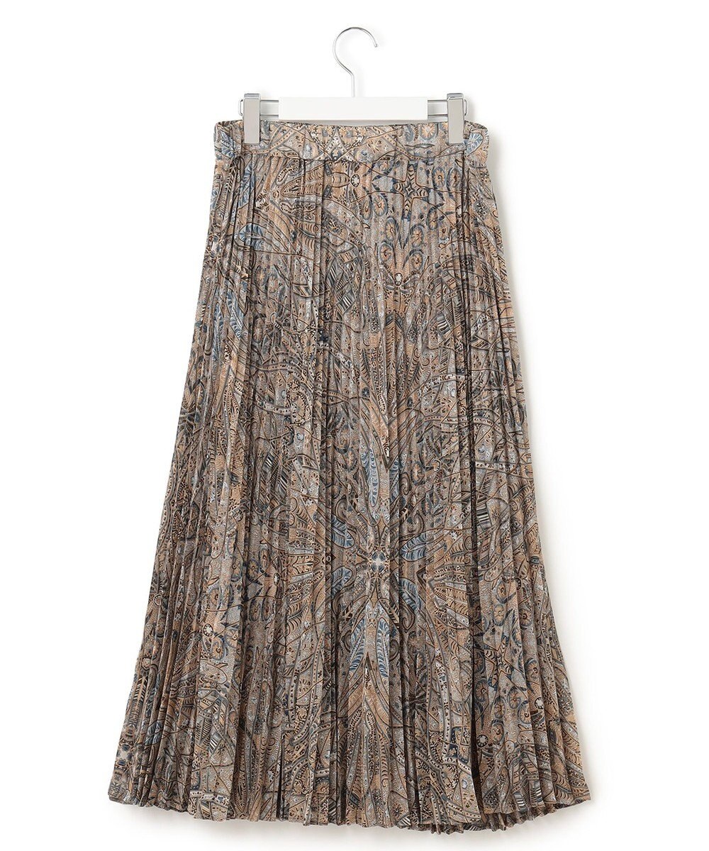 J.PRESS YORK STREET 【WOMEN】エアリープリーツ デザインスカート 