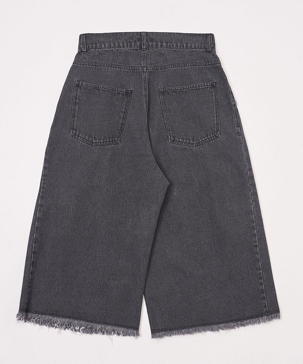 WEGO クロップドワイドデニムパンツ 