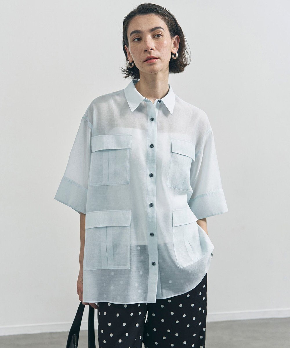 UNFILO シアー サファリシャツ 