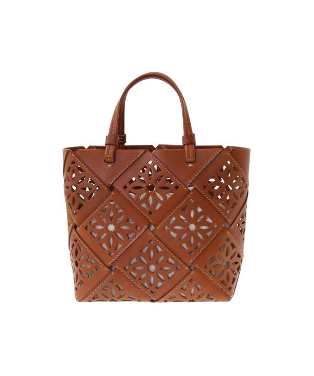 genten サスカットバスケット手提げバッグ＜M＞ 