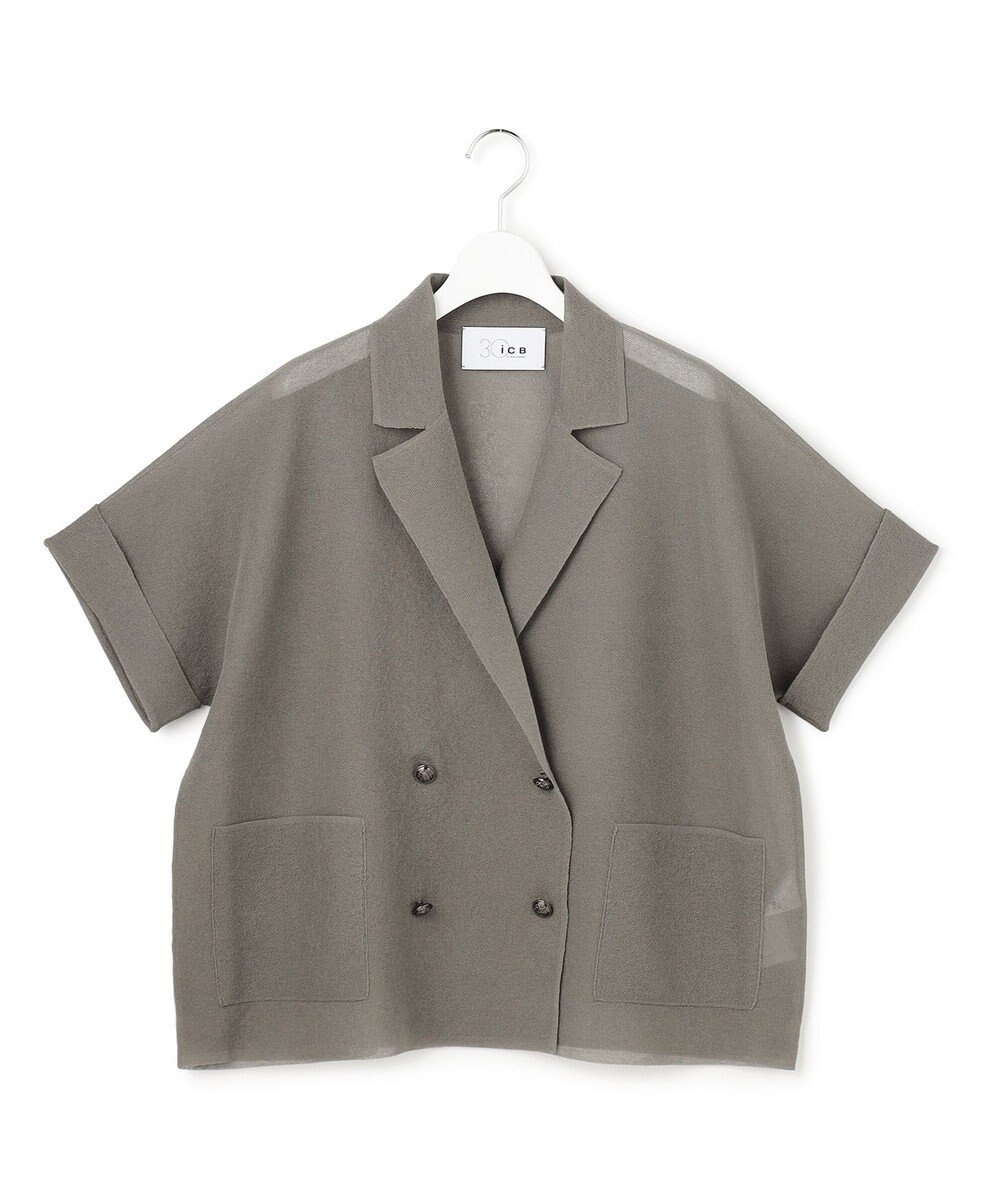 ICB 【30th ANNIVERSARY】シアーライトリュクス ニットジャケット 