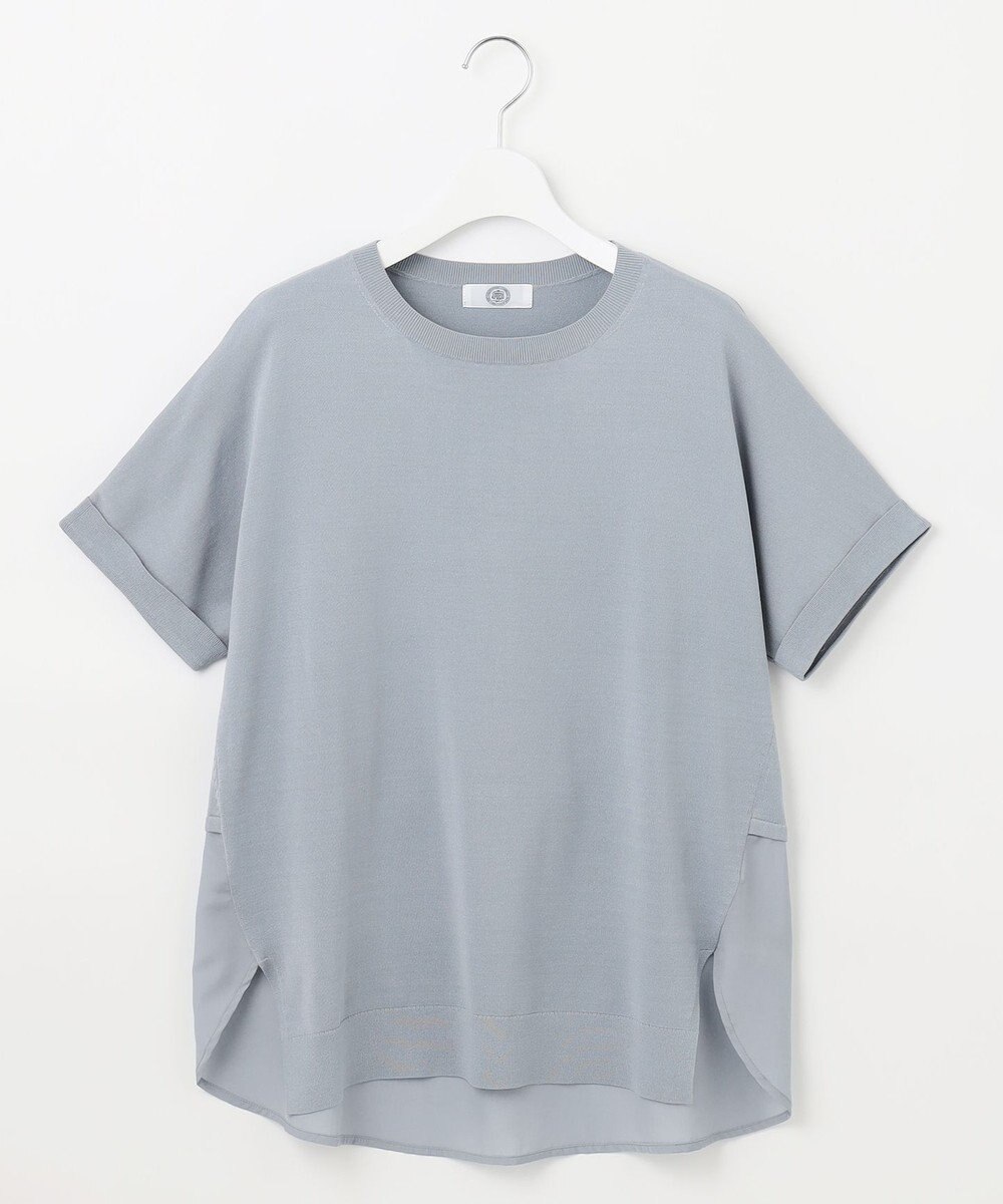 J.PRESS LADIES L 【洗える・抗菌防臭】FABRIC COMBI ニット 