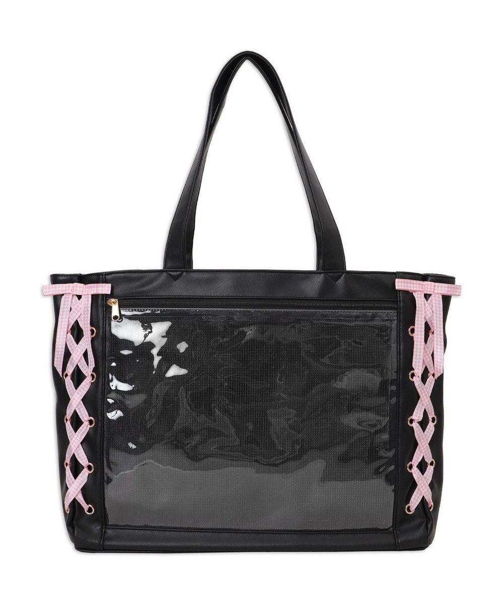 WEGO 【痛バ＆推し活】レースアップ痛バッグL 
