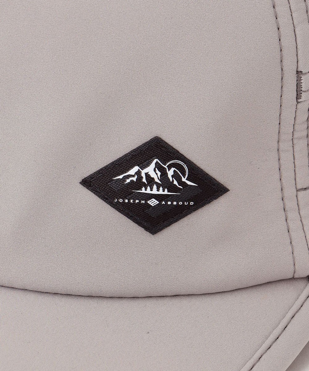 JOSEPH ABBOUD MOUNTAIN 【ECO撥水/耐水性/透湿防水素材/軽量・折り畳み可】 ボイルドポリエステル3レイヤー キャップ 